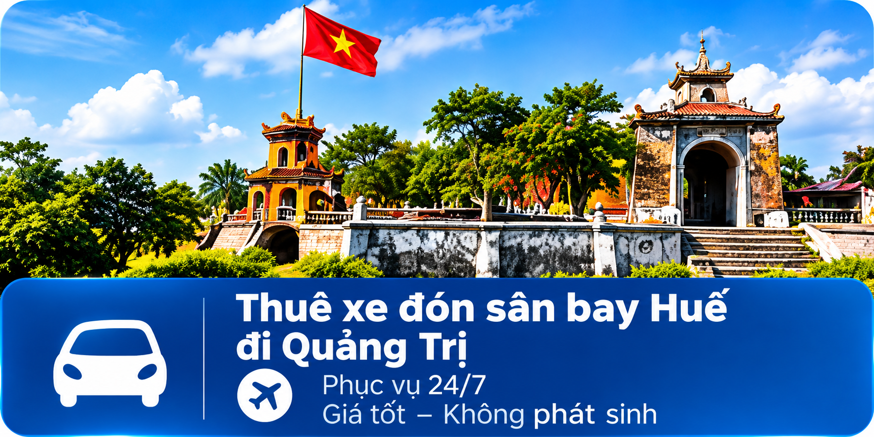 Xe sân bay huế đi Quảng Trị